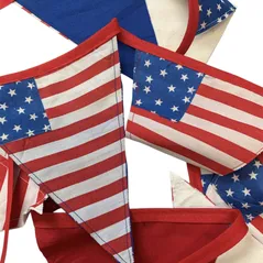 vintage usa bunting