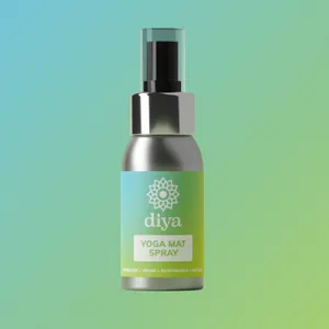 Yoga mat spray