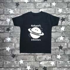 Black Child's Space T Shirt