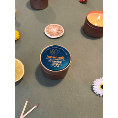 Lemongrass at Sunrise Essential Oil Tin Candle