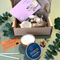 Eucalyptus Breeze Essential Oil Tin Candle Gift Box with dried flowers