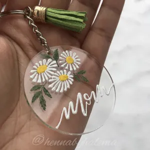 Mum keyring