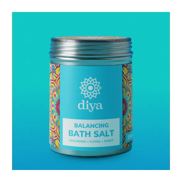 Balancing bath salts infused with Neroli, Ginger, Cardamom and Ylang Ylang for an uplifting, calming spa soak.