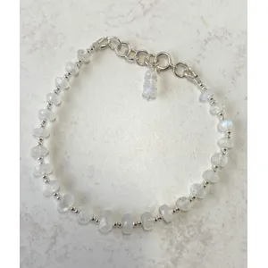 rainbow moonstone bracelet