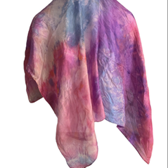 ice square silk scarf