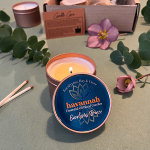 Eucalyptus Breeze Essential Oil Tin Candle Gift Box