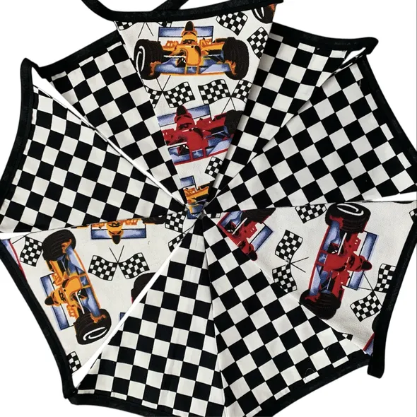 motor racing bunting