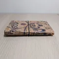side view of cork fabric journal
