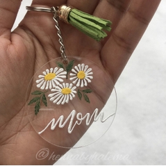 daisy keyring