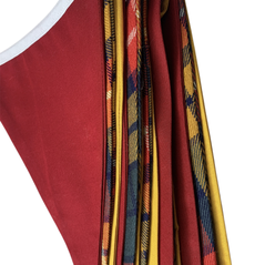 plaid bunting