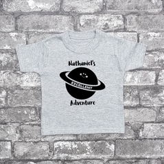 Grey Child's Space T Shirt