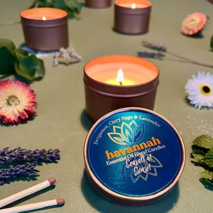 Seasalt at Sunset Tin Candle Gift