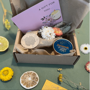 Lemongrass At Sunrise candle gift set