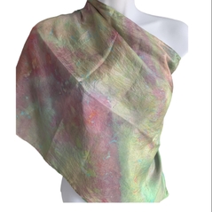 ice pastel silk scarf