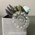 crystal keyringhenn