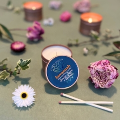 Gardenia Jasmine and Patchouli Tin Candle