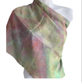 ice pastel silk scarf