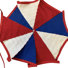 vintage usa bunting