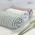 Organic Stripe Knit Blanket