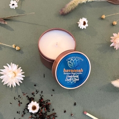 Sandalwood Oudh and Spice Beeswax Blend Candle