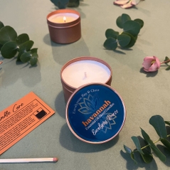 Eucalyptus Breeze Essentiall Oil Blend Tin Candle