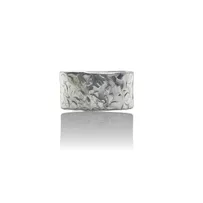 Statement silver ring
