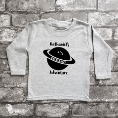 Grey Child's Space T Shirt