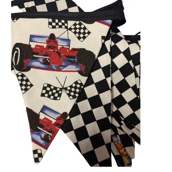motor racing bunting