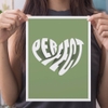 Heart Wall art / you are perfect / wellbeing gift