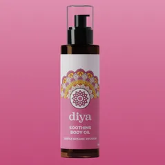 Soothing body oil  for gentle hydration, sensitive skin and pregnancy-safe nourishment.