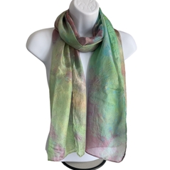 ice pastel silk scarf