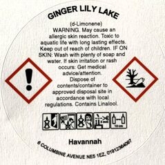 Ginger Lily Lake Candle CLP
