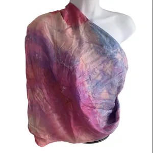ice square silk scarf