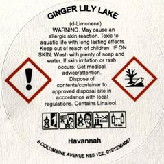 Ginger Lily Lake Candle CLP