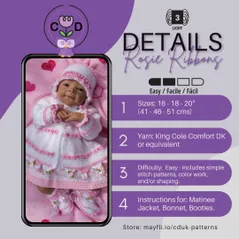 DK baby knitting pattern downloads