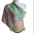 ice pastel silk scarf