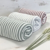 Organic Stripe Knit Blanket