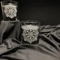 scented glass candle