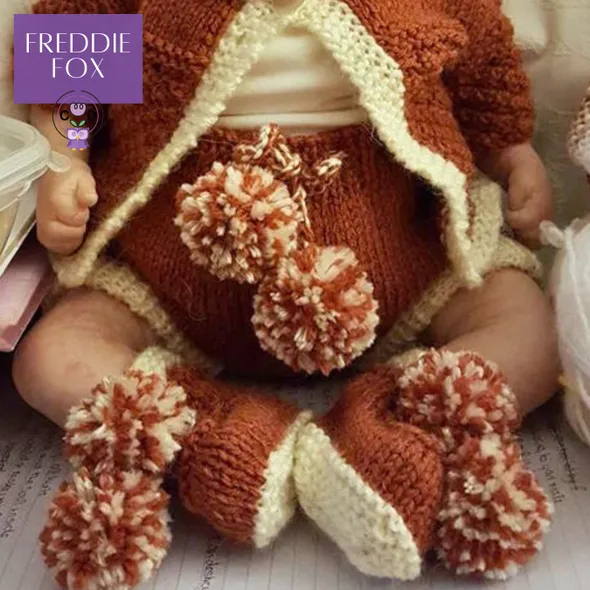 baby booties knitting pattern