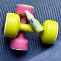 yoga mat spray with weights