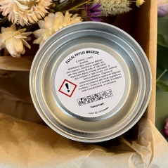 Eucalyptus Breeze Candle CLP label