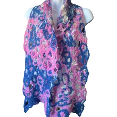 felted scarf shine