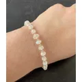 rainbow moonstone bracelet
