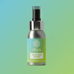 Yoga mat spray