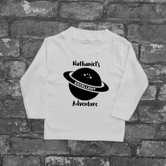 White Child's Space T Shirt