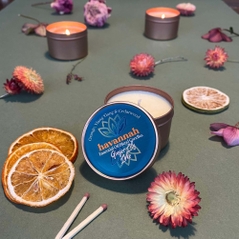 Ginger Lily Lake Tin Candle made with essential oils
