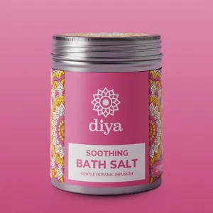 Soothing bath salts infused with Neroli, Frankincense and Sweet Orange for a gentle, calming spa soak.