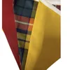 plaid bunting
