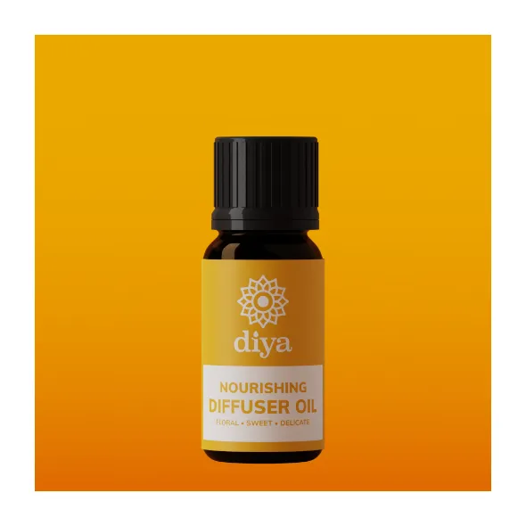 Nourishing diffuser oil (10ml) a calming floral aromatherapy experience.