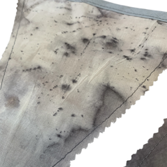 eco print bunting